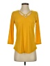Thalia Sodi Yellow 3/4 Sleeve Top Size XS - photo 1