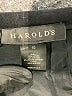 Harold's Solid Black Formal Skirt Size 10 - photo 4