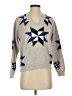 Minnie Rose Stars Gray Pullover Sweater Size XS - photo 1