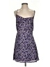Bacio 100% Polyester Paisley Purple Cocktail Dress Size S - photo 1