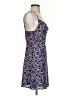 Bacio 100% Polyester Paisley Purple Cocktail Dress Size S - photo 4