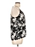 Pink Rose 100% Polyester Black Sleeveless Blouse Size L - photo 4