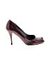 Stuart Weitzman Burgundy Sandals Size 9 1/2 - photo 1