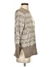 Grace & Lace Chevron-herringbone Tan Pullover Sweater Size S - photo 4