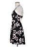 Express 100% Polyester Floral Black Casual Dress Size 2 - photo 5