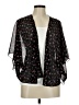Divided by H&M 100% Polyester Black Kimono Size M - photo 1