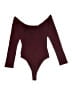 TOBI Burgundy Bodysuit Size M - photo 2