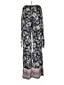 Timing 100% Rayon Paisley Black Casual Pants Size XS - photo 2