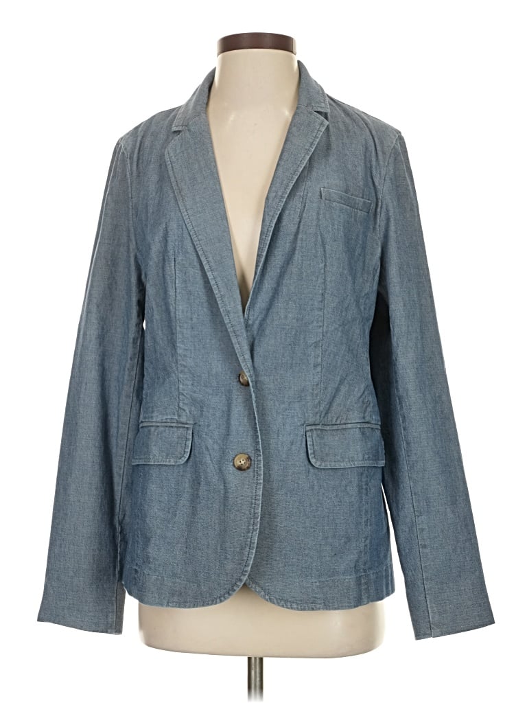 L.l.bean Blazer Jacket In Blue