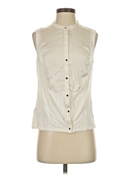 Ann Taylor Sleeveless Button Down Shirt