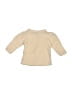 Gerber 100% Cotton Tan Long Sleeve Top Size Preemie - photo 2