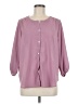 Adrienne Vittadini Purple 3/4 Sleeve Blouse Size M - photo 1