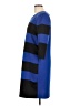 NY Collection Stripes Blue Casual Dress Size L - photo 5