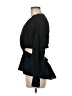 Something Navy Black Long Sleeve Blouse Size M - photo 5