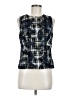 Etcetera Blue Sleeveless Blouse Size 6 - photo 1