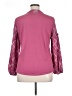 Cato Argyle Pink Long Sleeve Blouse Size XL - photo 2
