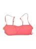 Unbranded Solid Pink Swimsuit Top Size S - photo 1