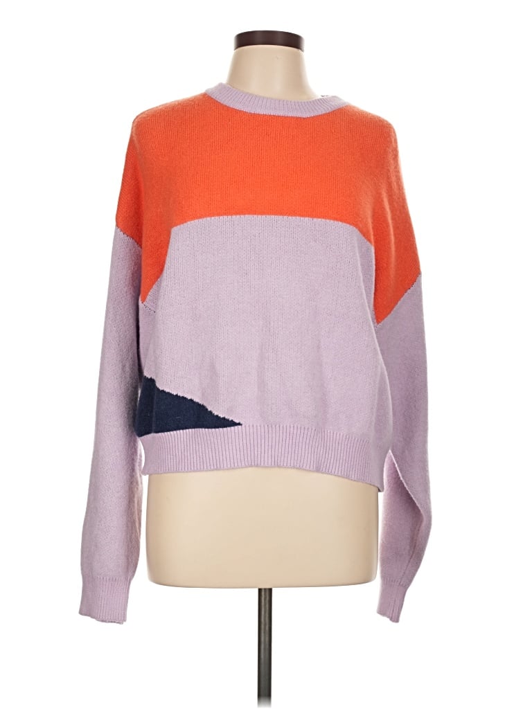 Pre-owned Thml Pullover Sweater In Purple