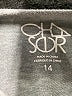 Chaser Hearts Gray Pullover Sweater Size 14 - photo 3