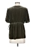 Ecru Green Short Sleeve Blouse Size S - photo 2