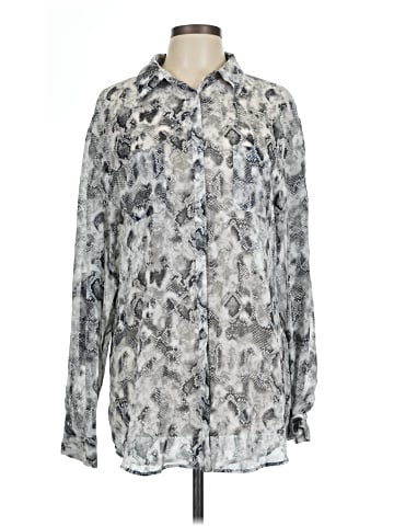 Kardashian Kollection Long Sleeve Blouse (view 1)
