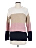 BB Dakota 100% Polyester Color Block Pink Pullover Sweater Size XS - photo 1