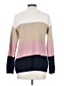 BB Dakota 100% Polyester Color Block Pink Pullover Sweater Size XS - photo 2