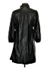 Zara 100% Polyurethane Black Casual Dress Size XS - photo 2