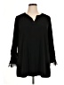 Allison Daley Black 3/4 Sleeve Blouse Size 1X - photo 1