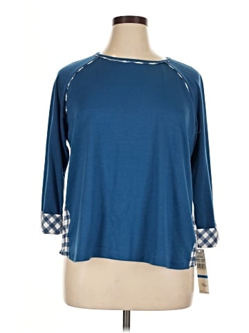 Ruby Rd. 3/4 Sleeve Top (view 1)