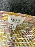 Le Lis 100% Polyester Yellow Short Sleeve Blouse Size M - photo 7