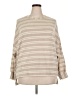 Gilli Stripes Tan Pullover Sweater Size 2X - photo 1