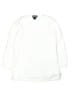 Lands' End Solid White Pullover Sweater Size L (kids) - photo 1