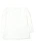 Lands' End Solid White Pullover Sweater Size L (kids) - photo 2