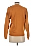 Crystal 100% Acrylic Solid Orange Turtleneck Sweater Size S - photo 2