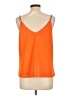 INC International Concepts Orange Sleeveless Blouse Size L - photo 2