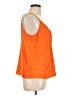 INC International Concepts Orange Sleeveless Blouse Size L - photo 4
