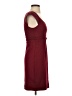 Max Studio Solid Burgundy Casual Dress Size XS - photo 4