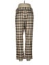 Amanda + Chelsea Plaid Brown Casual Pants Size 12 - photo 2