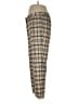 Amanda + Chelsea Plaid Brown Casual Pants Size 12 - photo 5