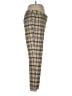 Amanda + Chelsea Plaid Brown Casual Pants Size 12 - photo 4