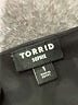 Torrid 100% Polyester Black Sleeveless Blouse Size 1X Plus (1) - photo 7