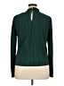 Unbranded 100% Polyester Green Long Sleeve Blouse Size XL (estimated) - photo 2