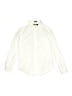 Crewcuts 100% Cotton Solid Ivory White Long Sleeve Button-Down Shirt Size 12 - photo 1