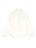 Crewcuts 100% Cotton Solid Ivory White Long Sleeve Button-Down Shirt Size 12 - photo 2