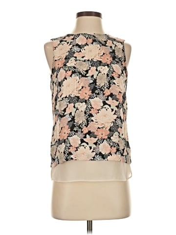 Rose + Olive Sleeveless Blouse (view 1)