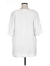 retrology 100% Rayon White Short Sleeve Top Size 1X - photo 2