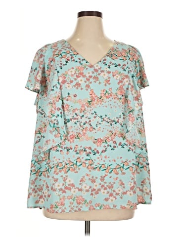 Mara Hoffman Short Sleeve Blouse (view 1)