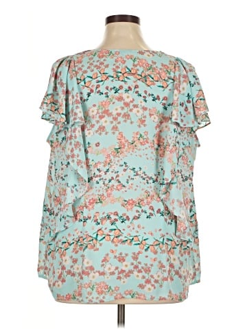 Mara Hoffman Short Sleeve Blouse (view 2)
