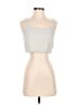 Uniqlo 100% Polyester Silver Tube Top Size S - photo 1